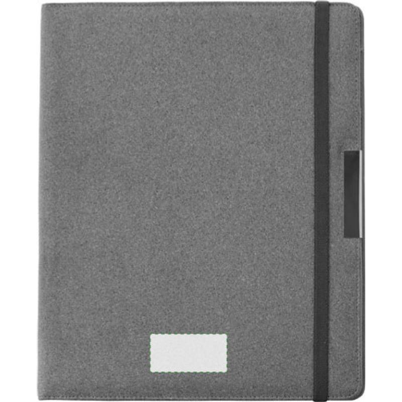 TALEN korkové portfólio A4 s blokom a gumičkou, hnedé TALEN korkové portfólio A4 s blokom a gumičkou, hnedé