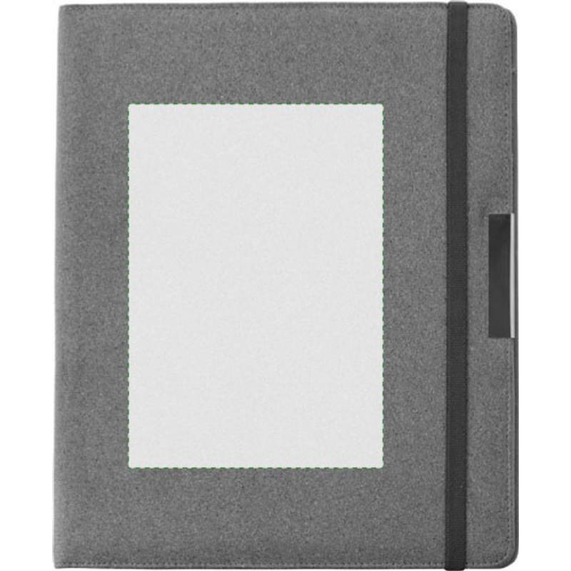 TALEN korkové portfólio A4 s blokom a gumičkou, hnedé TALEN korkové portfólio A4 s blokom a gumičkou, hnedé