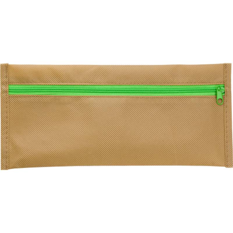 Puzdro z netkenej textílie s kanc.potrebami, eko štýl Puzdro z netkenej textílie s kanc.potrebami, eko štýl