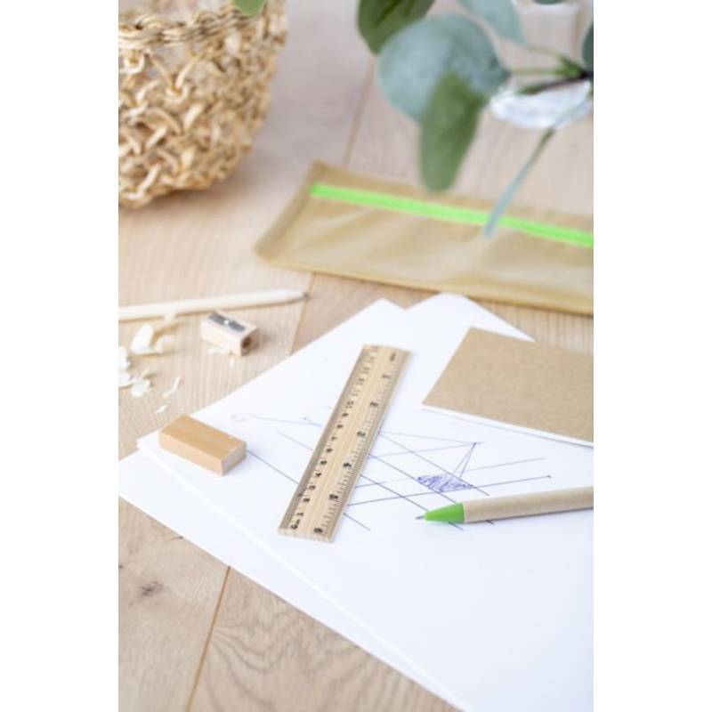 Puzdro z netkenej textílie s kanc.potrebami, eko štýl Puzdro z netkenej textílie s kanc.potrebami, eko štýl