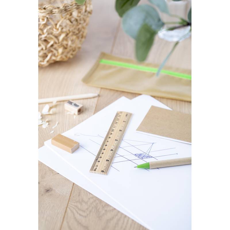 Puzdro z netkenej textílie s kanc.potrebami, eko štýl Puzdro z netkenej textílie s kanc.potrebami, eko štýl