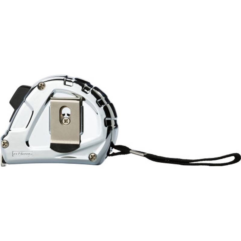 Svinovací metr se šňůrkou a klipem, pásmo, 3 m, stříbrná Svinovací metr se šňůrkou a klipem, pásmo, 3 m, stříbrná