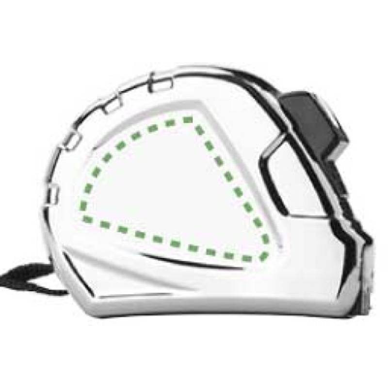 Svinovací metr se šňůrkou a klipem, pásmo, 3 m, stříbrná Svinovací metr se šňůrkou a klipem, pásmo, 3 m, stříbrná