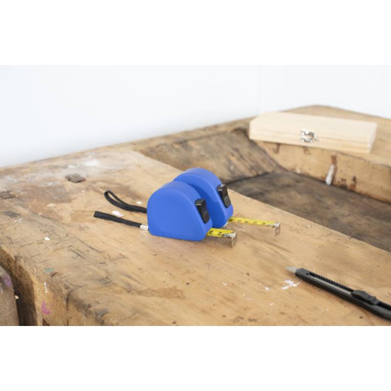 Svinovací metr, poutko na ruku, 3m, modrá Svinovací metr, poutko na ruku, 3m, modrá