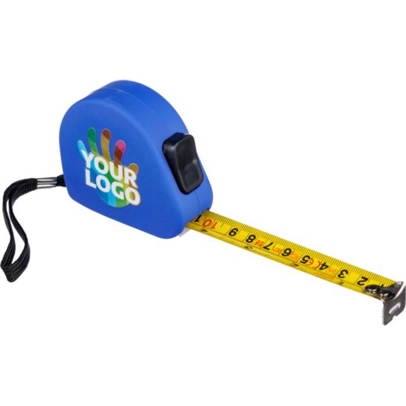 Svinovací metr, poutko na ruku, 5m, modrá Svinovací metr, poutko na ruku, 5m, modrá