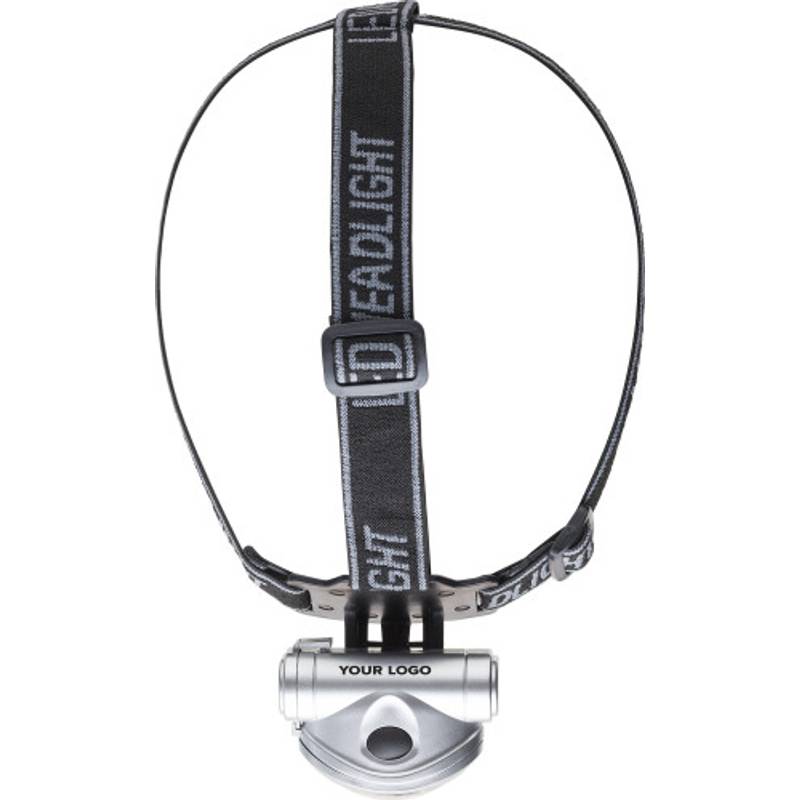 Plastová baterka 8 LED diód, upevnenie na hlavu /MINERVA/ Plastová baterka 8 LED diód, upevnenie na hlavu /MINERVA/