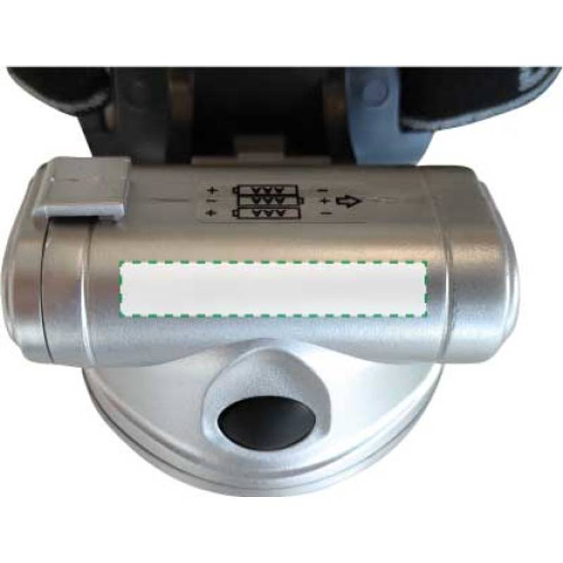 Plastová baterka 8 LED diód, upevnenie na hlavu /MINERVA/ Plastová baterka 8 LED diód, upevnenie na hlavu /MINERVA/