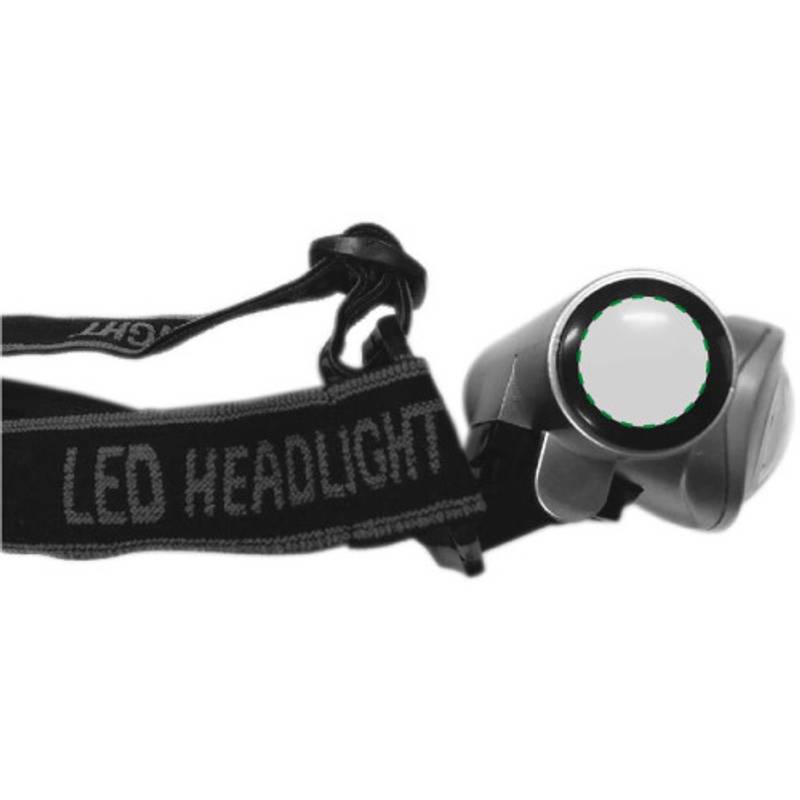 Plastová baterka 8 LED diód, upevnenie na hlavu /MINERVA/ Plastová baterka 8 LED diód, upevnenie na hlavu /MINERVA/