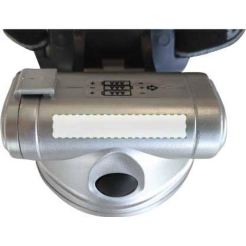 Plastová baterka 8 LED diód, upevnenie na hlavu /MINERVA/ Plastová baterka 8 LED diód, upevnenie na hlavu /MINERVA/