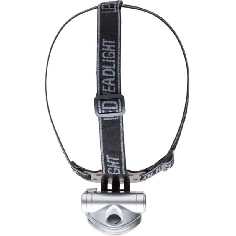 Plastová baterka 8 LED diód, upevnenie na hlavu /MINERVA/ Plastová baterka 8 LED diód, upevnenie na hlavu /MINERVA/