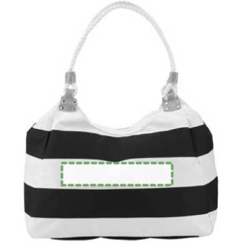 MARIKA plážová taška, modrá a biela MARIKA plážová taška, modrá a biela