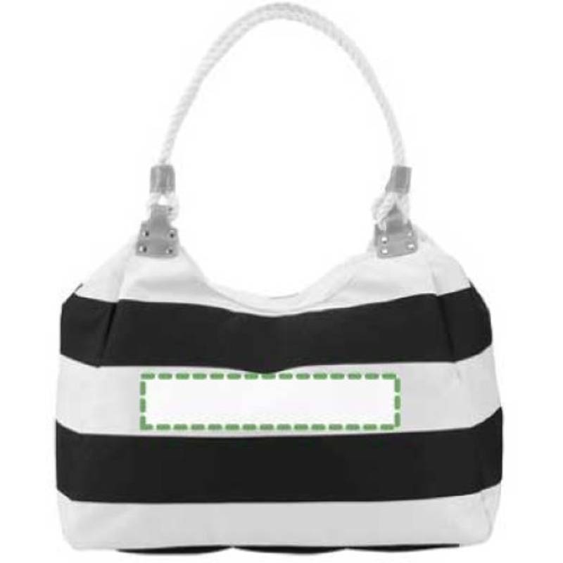 MARIKA plážová taška, modrá a biela MARIKA plážová taška, modrá a biela