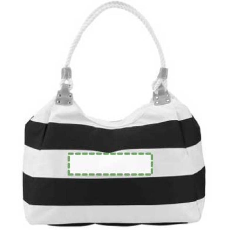 MARIKA plážová taška, modrá a biela MARIKA plážová taška, modrá a biela