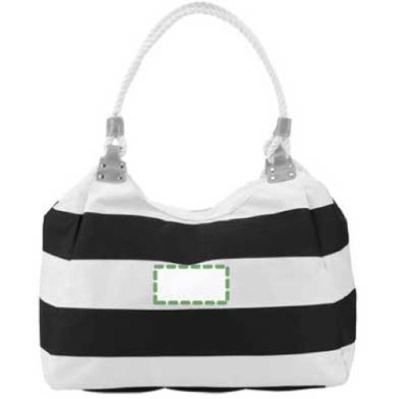 MARIKA plážová taška, modrá a biela MARIKA plážová taška, modrá a biela