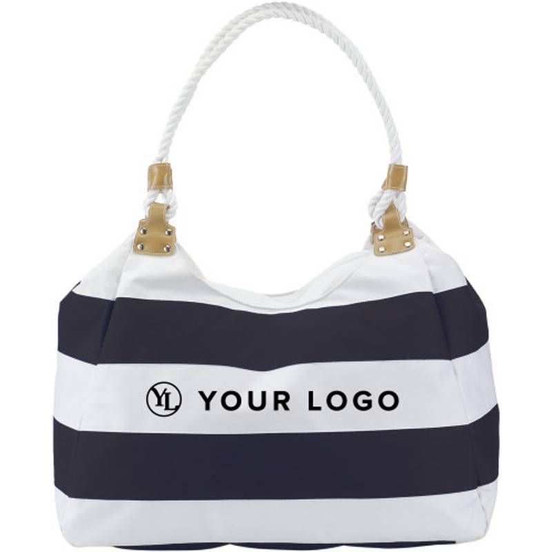 MARIKA plážová taška, modrá a biela MARIKA plážová taška, modrá a biela