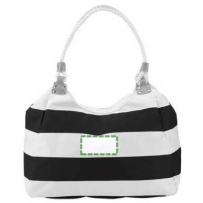 MARIKA plážová taška, modrá a biela MARIKA plážová taška, modrá a biela