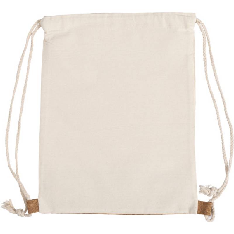 Bavlnený batoh 280 gr s časťou z korkovej tkaniny Bavlnený batoh 280 gr s časťou z korkovej tkaniny