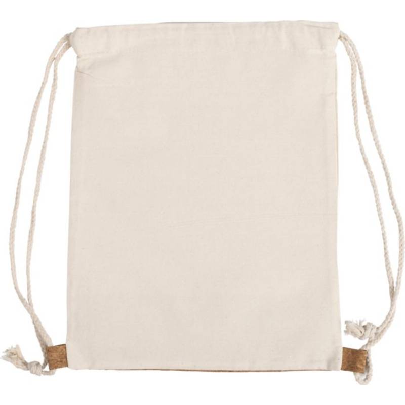 Bavlnený batoh 280 gr s časťou z korkovej tkaniny Bavlnený batoh 280 gr s časťou z korkovej tkaniny