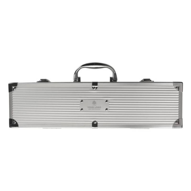 MARTINIK Kovová sada nářadí na grilování, kovový kufřík MARTINIK Kovová sada nářadí na grilování, kovový kufřík