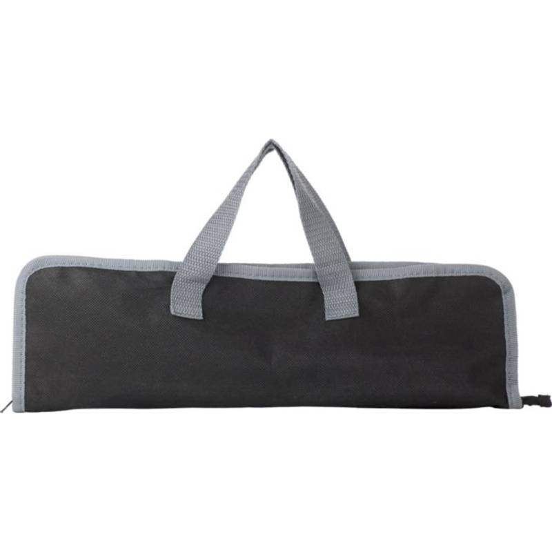 GILIAN sada nářadí na grilování v pouzdře z netkané textilie GILIAN sada nářadí na grilování v pouzdře z netkané textilie