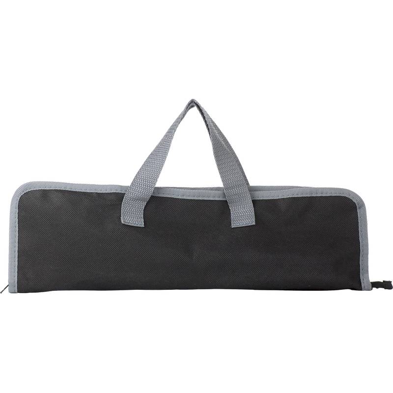 GILIAN sada nářadí na grilování v pouzdře z netkané textilie GILIAN sada nářadí na grilování v pouzdře z netkané textilie