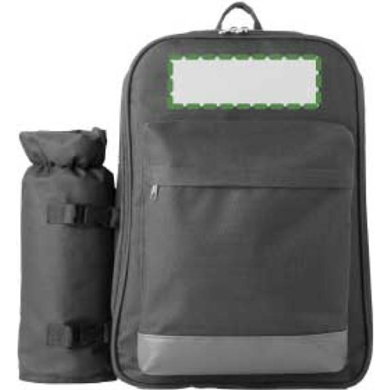 Piknikový batoh pre 4 osoby, 600D, sivá Piknikový batoh pre 4 osoby, 600D, sivá