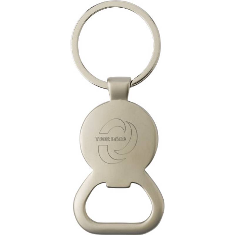 Klíčenka, otvírák s držákem žetonu 1 EUR / EMET / Klíčenka, otvírák s držákem žetonu 1 EUR / EMET /