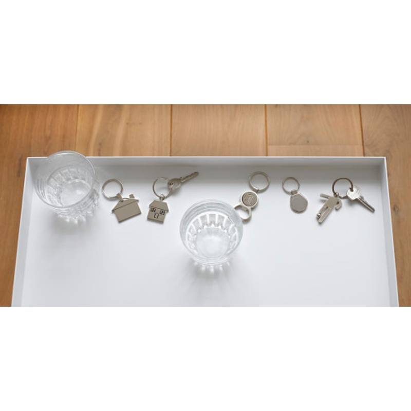 Klíčenka, otvírák s držákem žetonu 1 EUR / EMET / Klíčenka, otvírák s držákem žetonu 1 EUR / EMET /