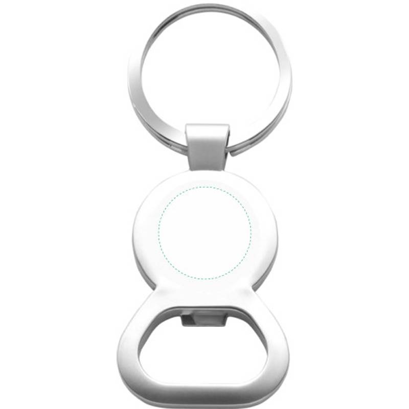 Klíčenka, otvírák s držákem žetonu 1 EUR / EMET / Klíčenka, otvírák s držákem žetonu 1 EUR / EMET /