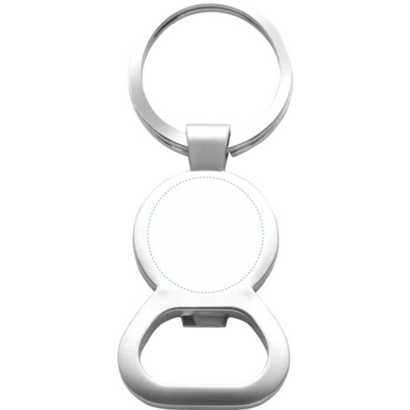 Klíčenka, otvírák s držákem žetonu 1 EUR / EMET / Klíčenka, otvírák s držákem žetonu 1 EUR / EMET /