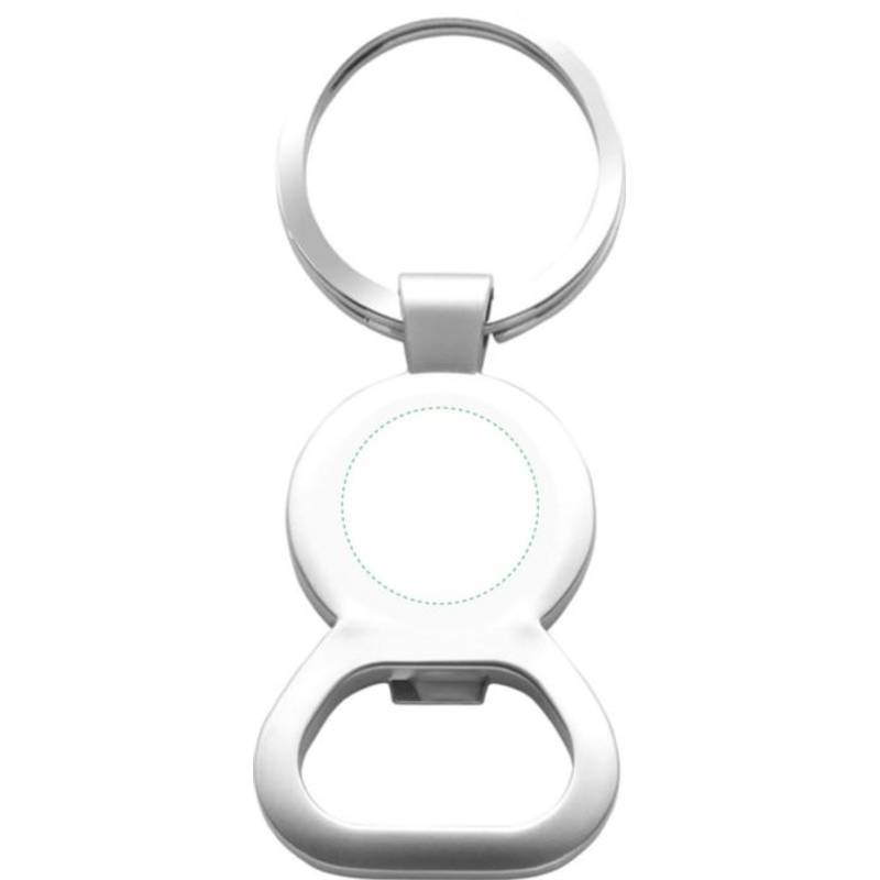 Klíčenka, otvírák s držákem žetonu 1 EUR / EMET / Klíčenka, otvírák s držákem žetonu 1 EUR / EMET /