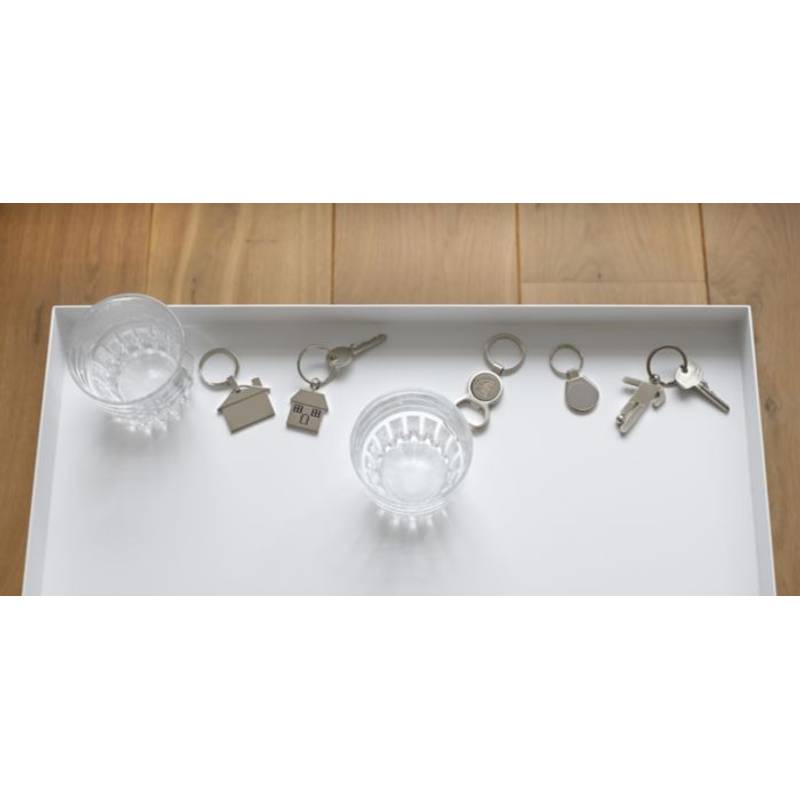 Klíčenka, otvírák s držákem žetonu 1 EUR / EMET / Klíčenka, otvírák s držákem žetonu 1 EUR / EMET /