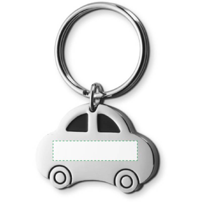 Kovový přívěsek na klíče, tvar auto, dárková krabička / CAR / Kovový přívěsek na klíče, tvar auto, dárková krabička / CAR /