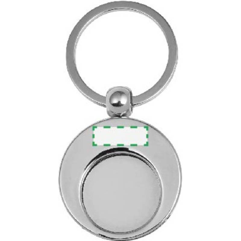 LENTISA kovová klíčenka s žetonem LENTISA kovová klíčenka s žetonem
