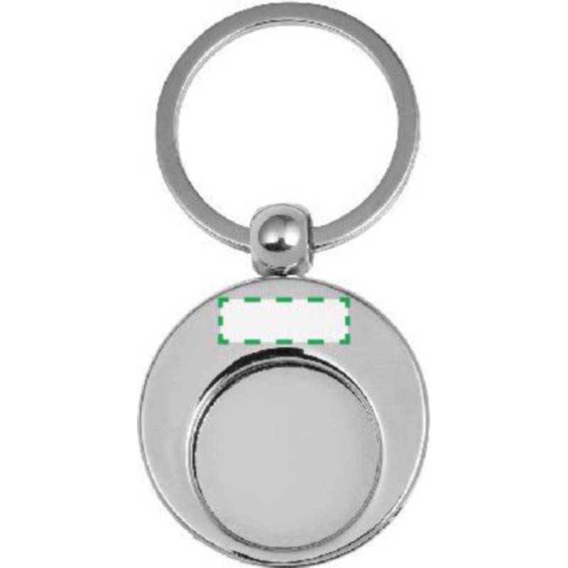 LENTISA kovová klíčenka s žetonem LENTISA kovová klíčenka s žetonem