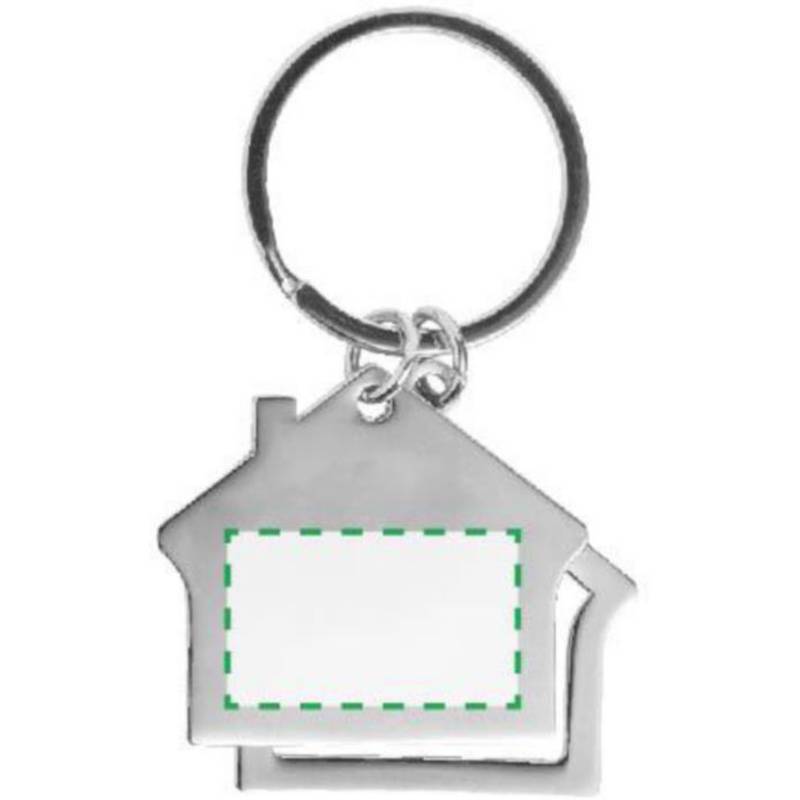 Přívěsek na klíče ve tvaru domečku Přívěsek na klíče ve tvaru domečku