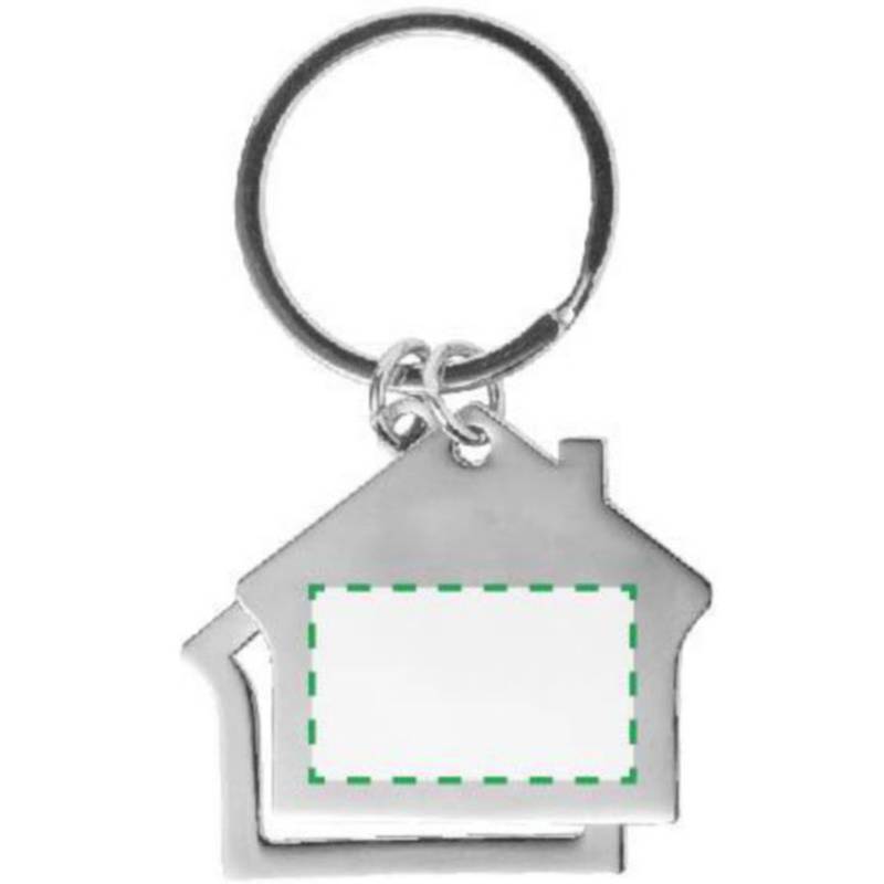 Přívěsek na klíče ve tvaru domečku Přívěsek na klíče ve tvaru domečku