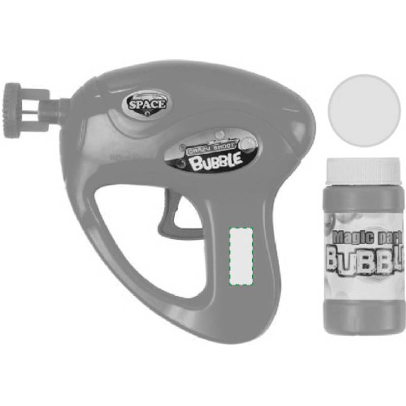 BUBLA bublifuková pištoľ s náplňou BUBLA bublifuková pištoľ s náplňou