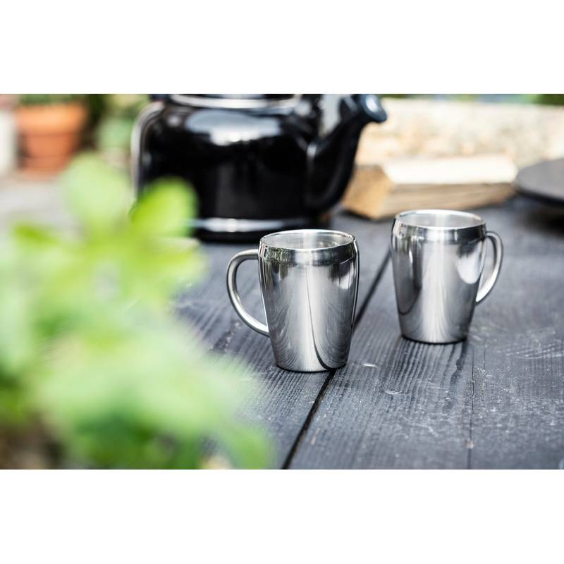 Súprava 2 kovových termohrnčekov 0,2 l Súprava 2 kovových termohrnčekov 0,2 l