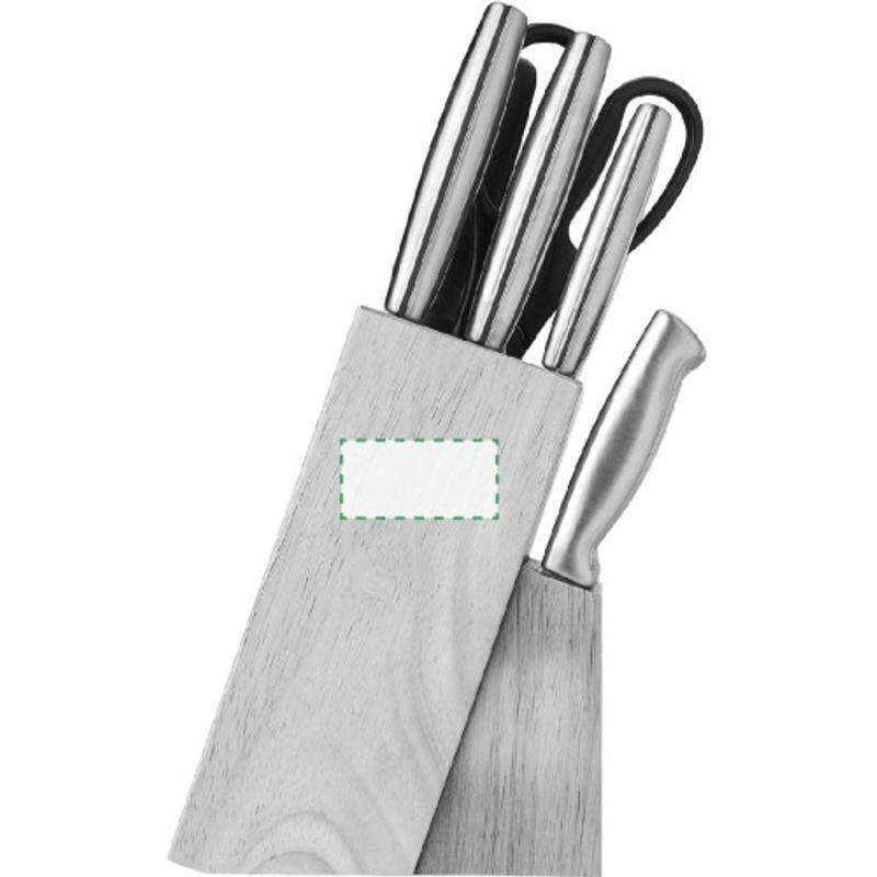 14 dielna sada kuchynských nožov v stojane, hnedá 14 dielna sada kuchynských nožov v stojane, hnedá