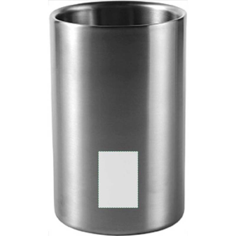 Chladiaca nádoba na víno, dvojstenná, kovová Chladiaca nádoba na víno, dvojstenná, kovová