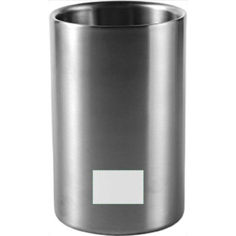 Chladiaca nádoba na víno, dvojstenná, kovová Chladiaca nádoba na víno, dvojstenná, kovová