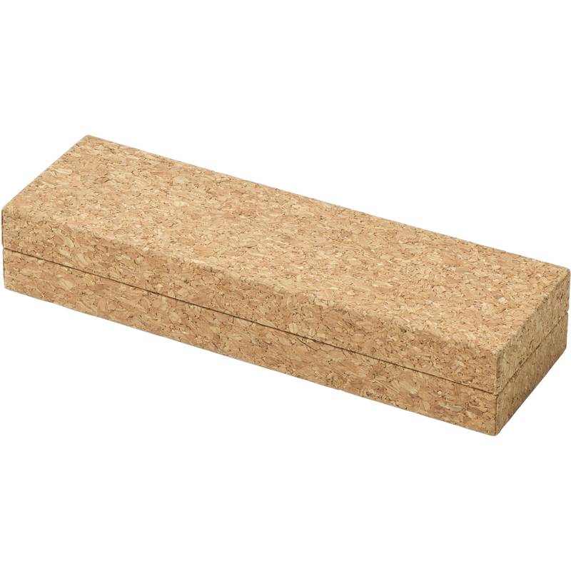 Psací souprava v dárkové krabičce, modrá náplň, hnědá Psací souprava v dárkové krabičce, modrá náplň, hnědá