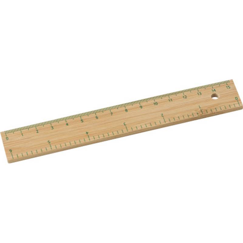Bambusové pravítko, 15cm Bambusové pravítko, 15cm