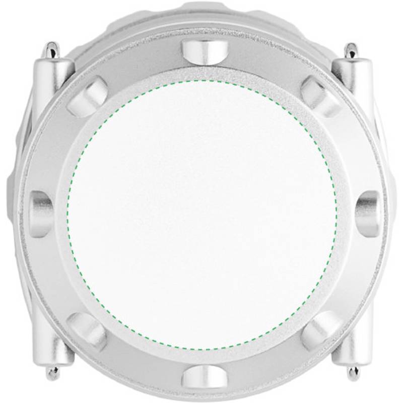 Plastové kempingové svetlo v tvare lampy s tromi druhmi svietenia, strieborná. Plastové kempingové svetlo v tvare lampy s tromi druhmi svietenia, strieborná.