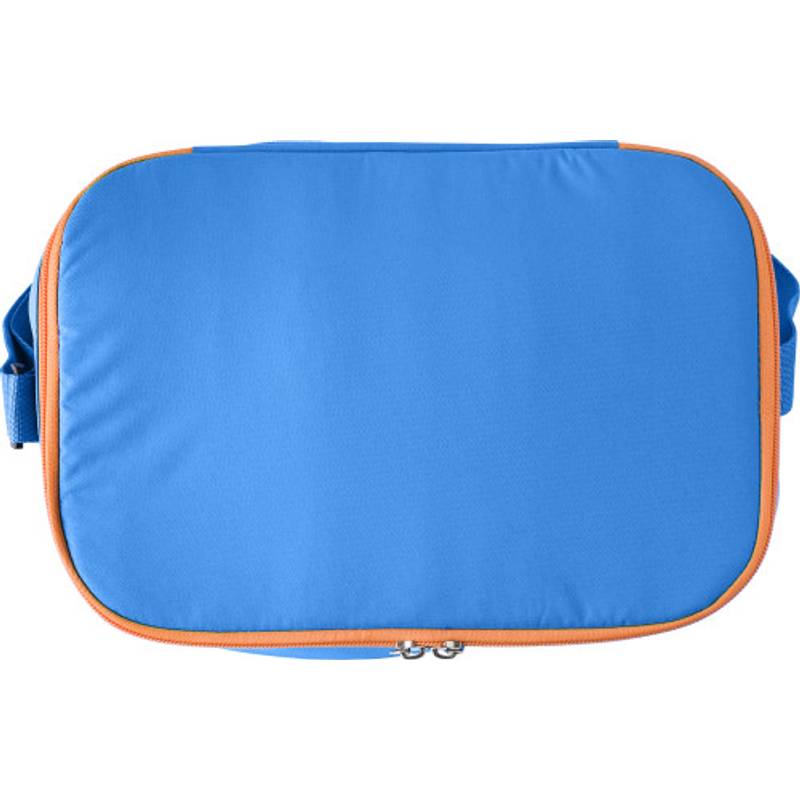 Polyesterová chladící taška s hliníkovou fólií. Kapacita tašky je 12 l. Světlá královská modrá. Polyesterová chladící taška s hliníkovou fólií. Kapacita tašky je 12 l. Světlá královská modrá.