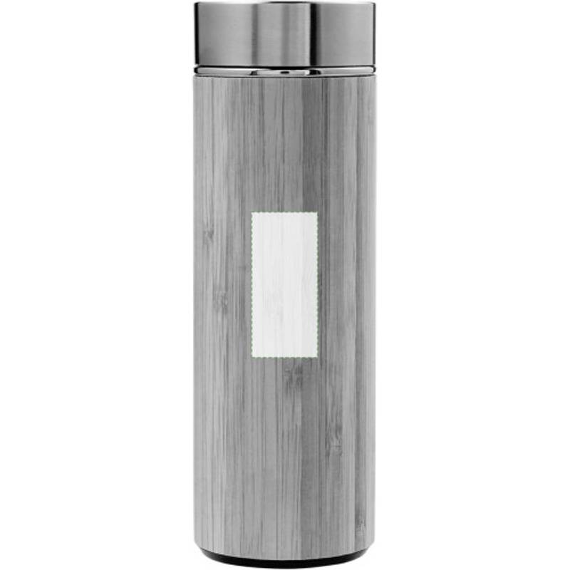 Dvojitá bambusová termoska, hnědá Dvojitá bambusová termoska, hnědá