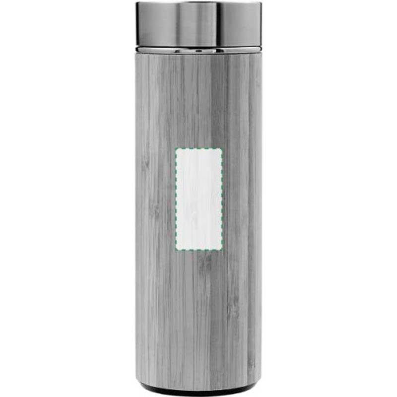 Dvojitá bambusová termoska, hnědá Dvojitá bambusová termoska, hnědá