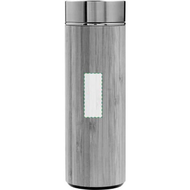 Dvojitá bambusová termoska, hnědá Dvojitá bambusová termoska, hnědá