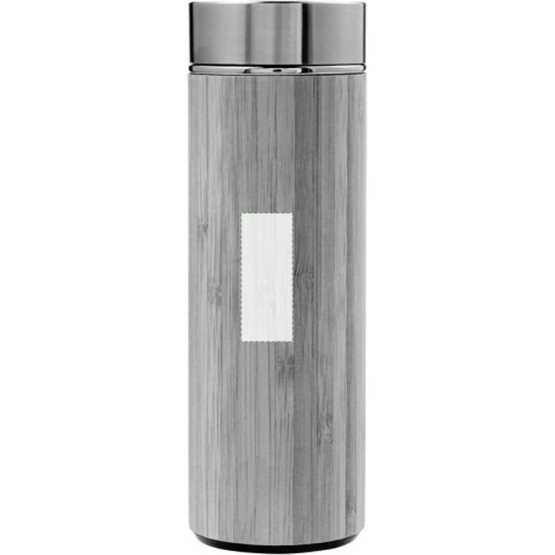 Dvojitá bambusová termoska, hnědá Dvojitá bambusová termoska, hnědá